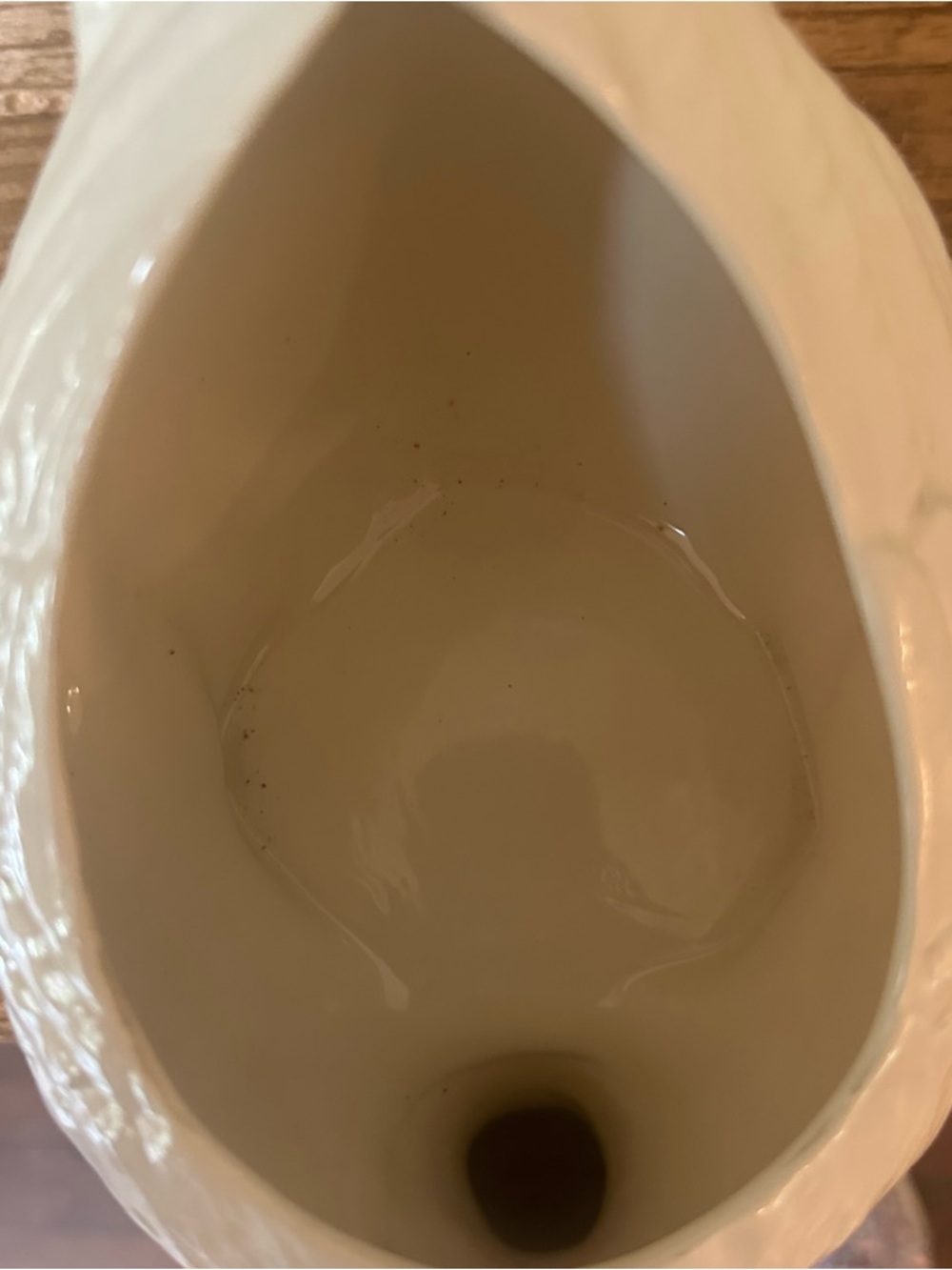 Vintage White Ceramic Goose Planter & Mini Duck Figurine Set Farmhouse Decor - Picture 4 of 11